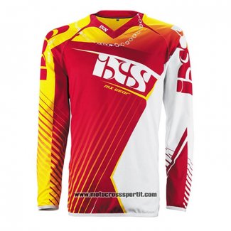 2020 Motocross Ciclismo Maglie IXS Manica Lunga Rosso