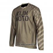 2020 Motocross Ciclismo Maglie Klim Manica Lunga Marrone