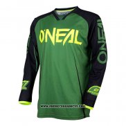 2020 Motocross Ciclismo Maglie Oneal Manica Lunga Verde