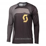 2020 Motocross Ciclismo Maglie Scott Manica Lunga Nero