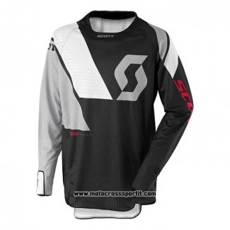 2020 Motocross Ciclismo Maglie Scott Manica Lunga Nero