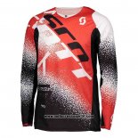 2020 Motocross Ciclismo Maglie Scott Manica Lunga Rosso