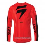 2020 Motocross Ciclismo Maglie Shift Manica Lunga Rosso