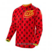 2020 Motocross Ciclismo Maglie TLD Manica Lunga Rosso