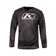 2021 Klim Motocross Ciclismo Maglie Manica Lunga Nero